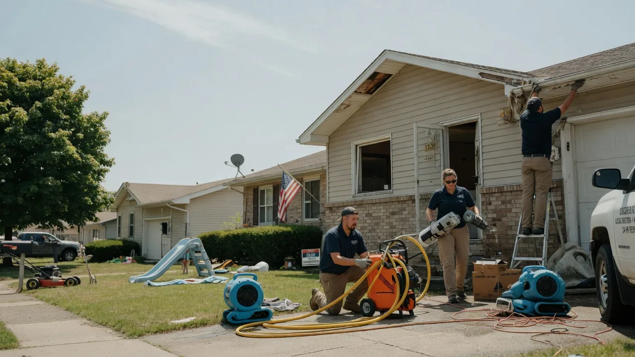 Water Damage Restoration in Bladensburg, OH near me